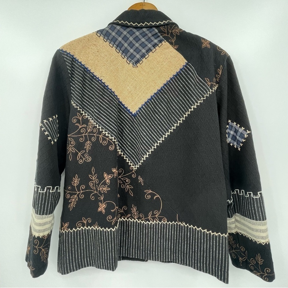 Melissa Collection Embroidered Patchwork Blazer J… - image 3